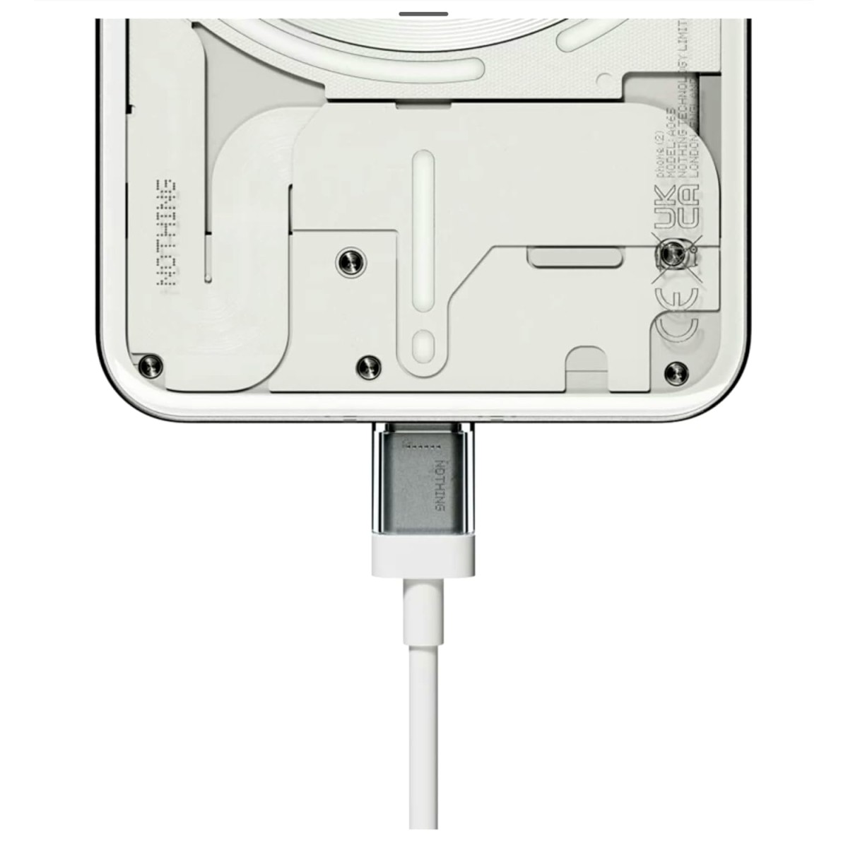 Nothing Phone 2 5G (White, 12GB RAM, 512GB Storage) Refurbished
